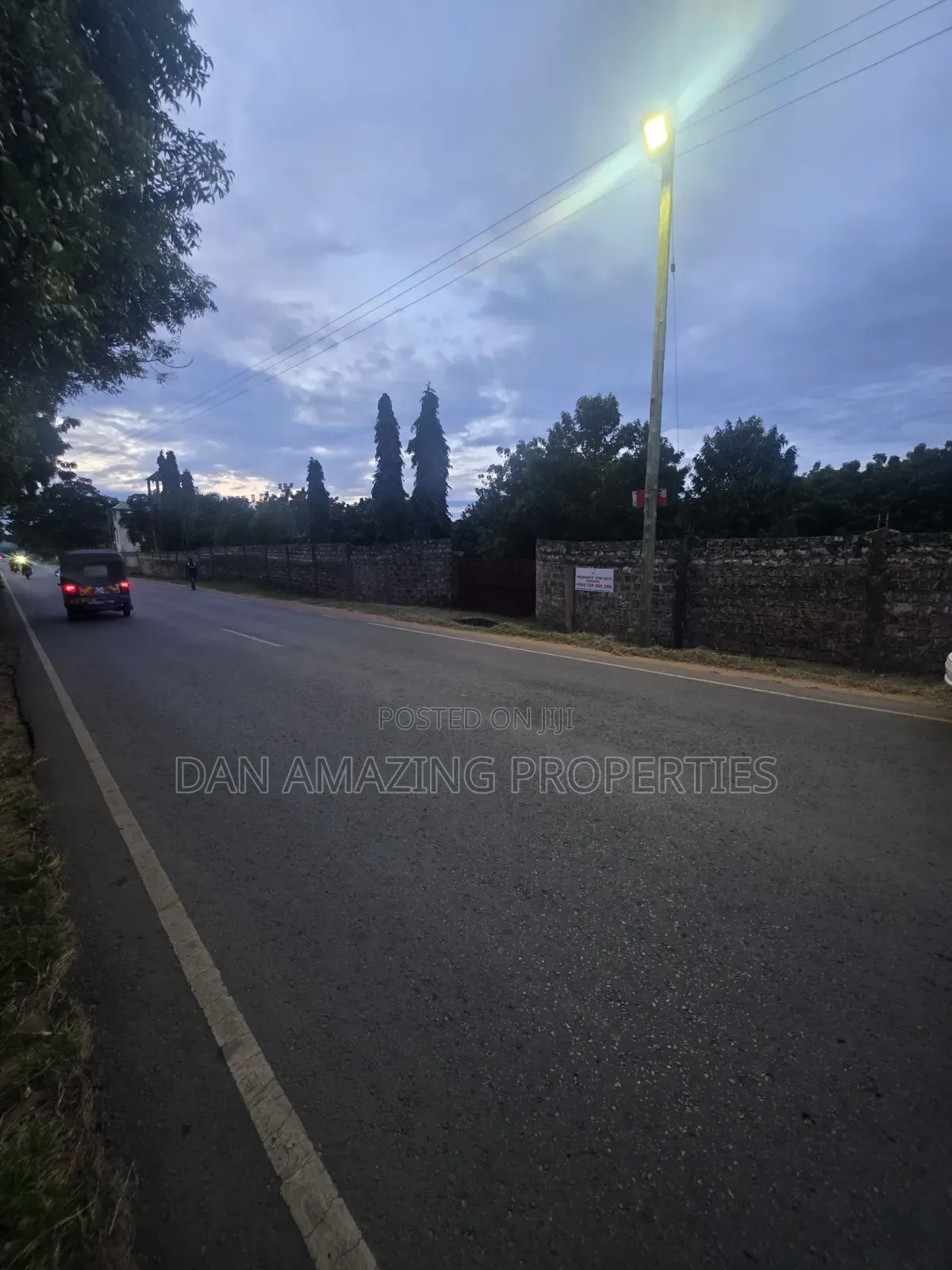 Half an Acre in Diani Lofta Road for Sale Touching Tarmac in Diani