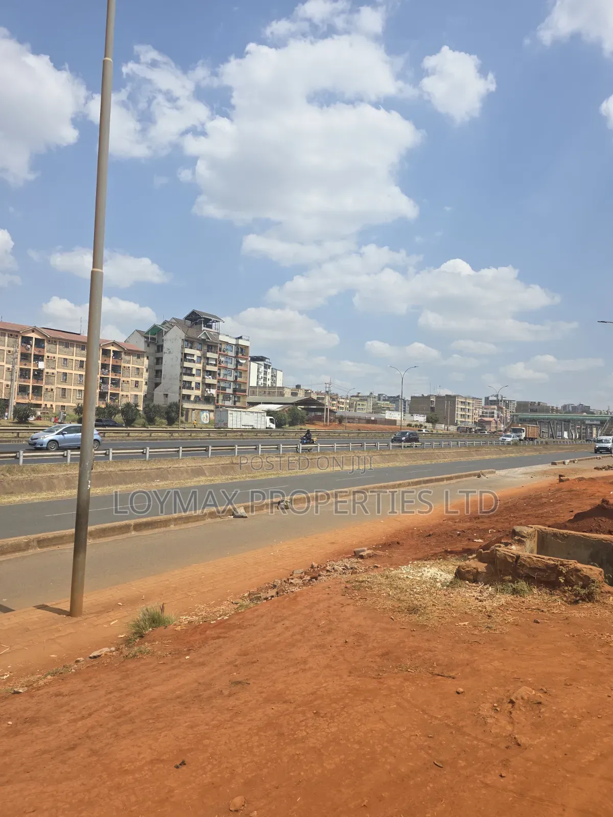 Distressed 100/100 Commercial Plot Touching Thika Super Highway. in Roysambu