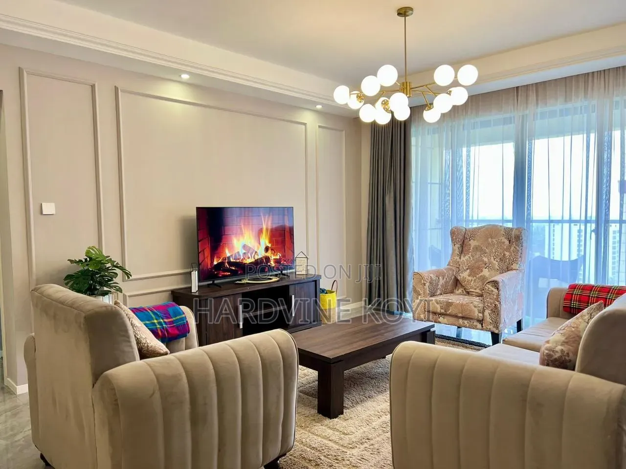 Furnished 3bdrm Apartment in Hurlingham for rent in Hurlingham