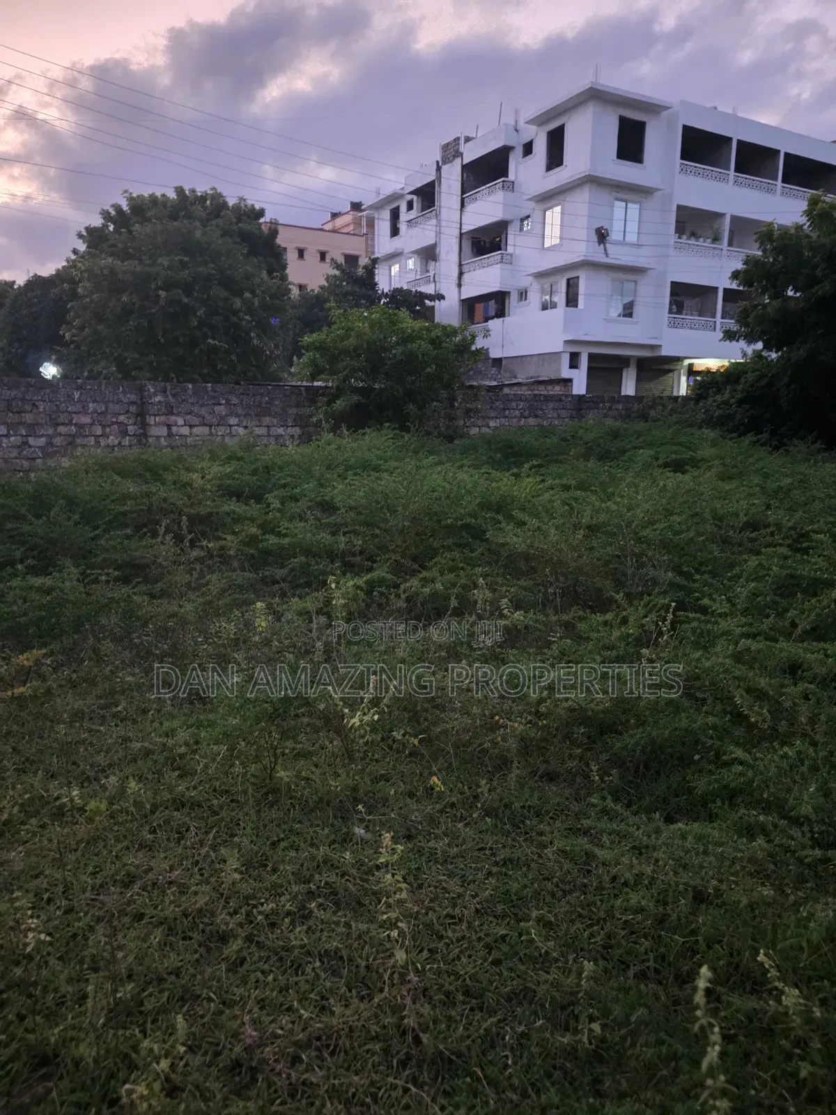 1/4 Acre Mtwapa for Sale Fully Fenced With Perimeter Wall Merry Villa in Mtwapa