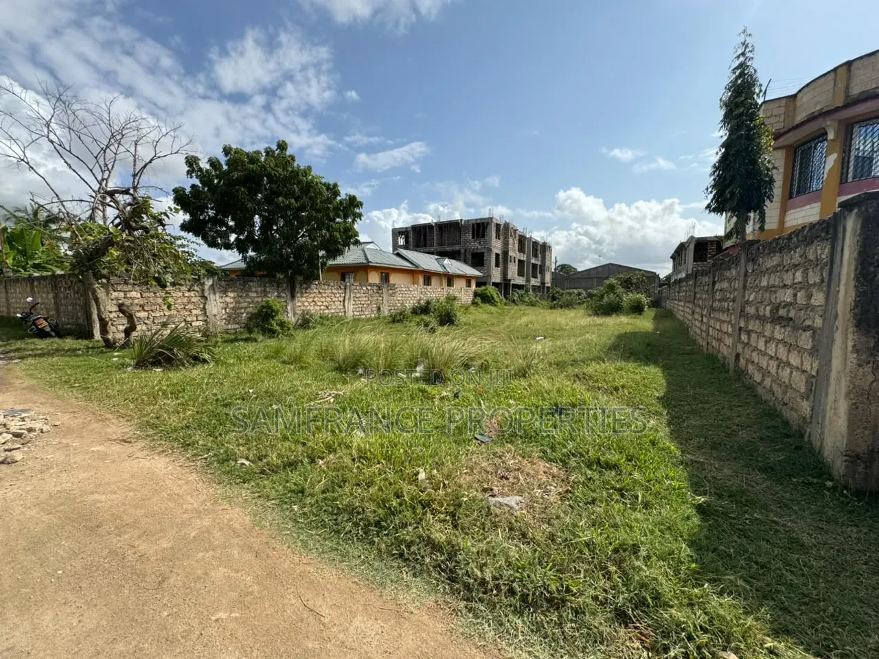 Prime 50by100 Plot on Sale Bamburi in Mtambo