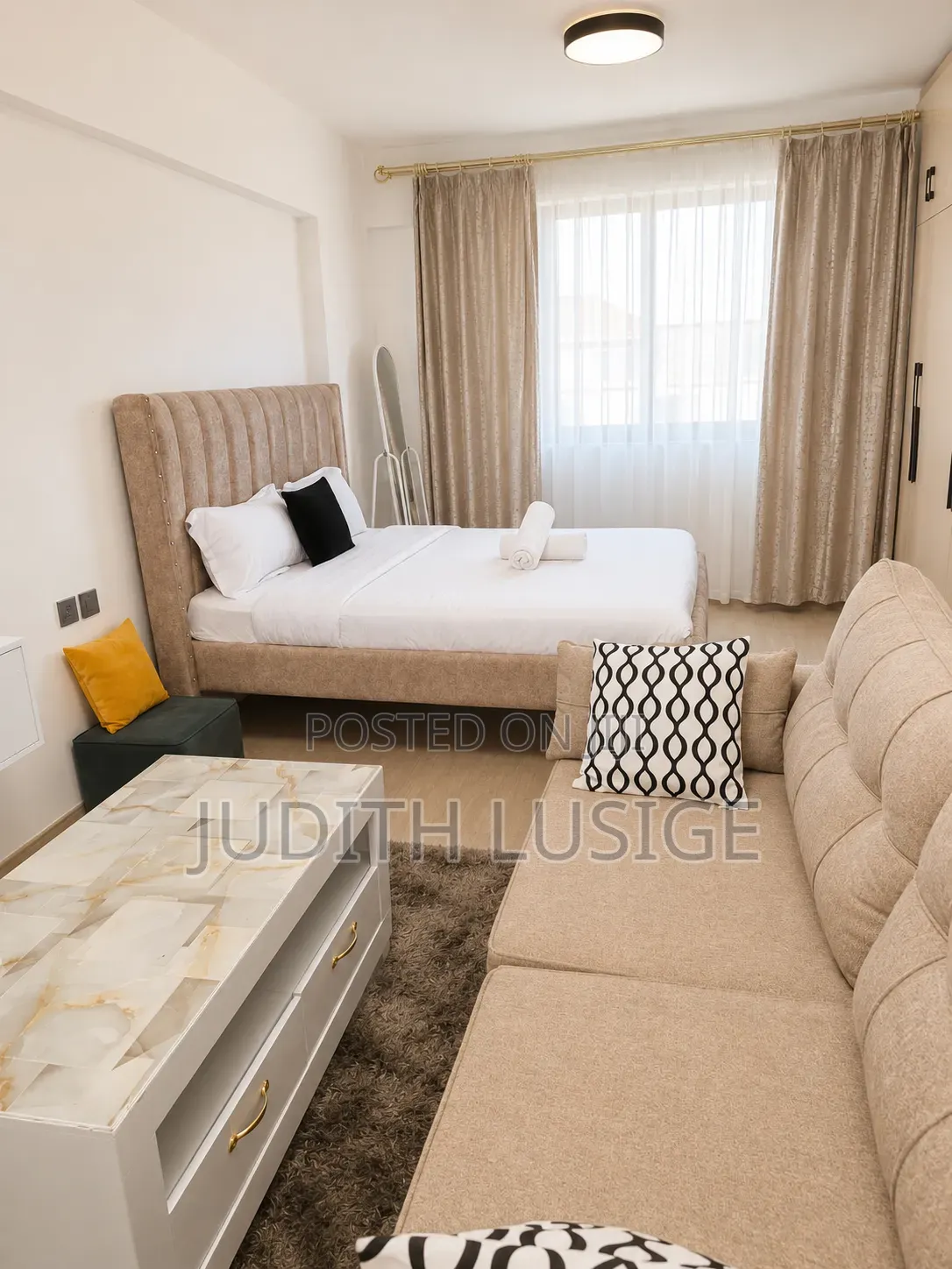 Studio Hurlinghum Kilimani Close to Yaya CTR in Hurlingham