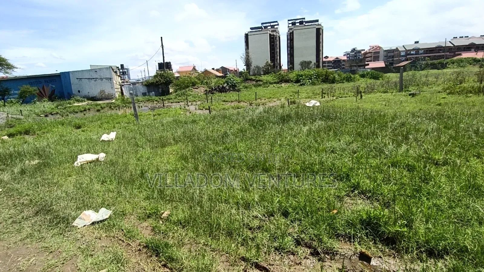 For Sale Two 50/100 Plots 2nd Row in Nairobi -Nakuru Highway in Nakuru Town East