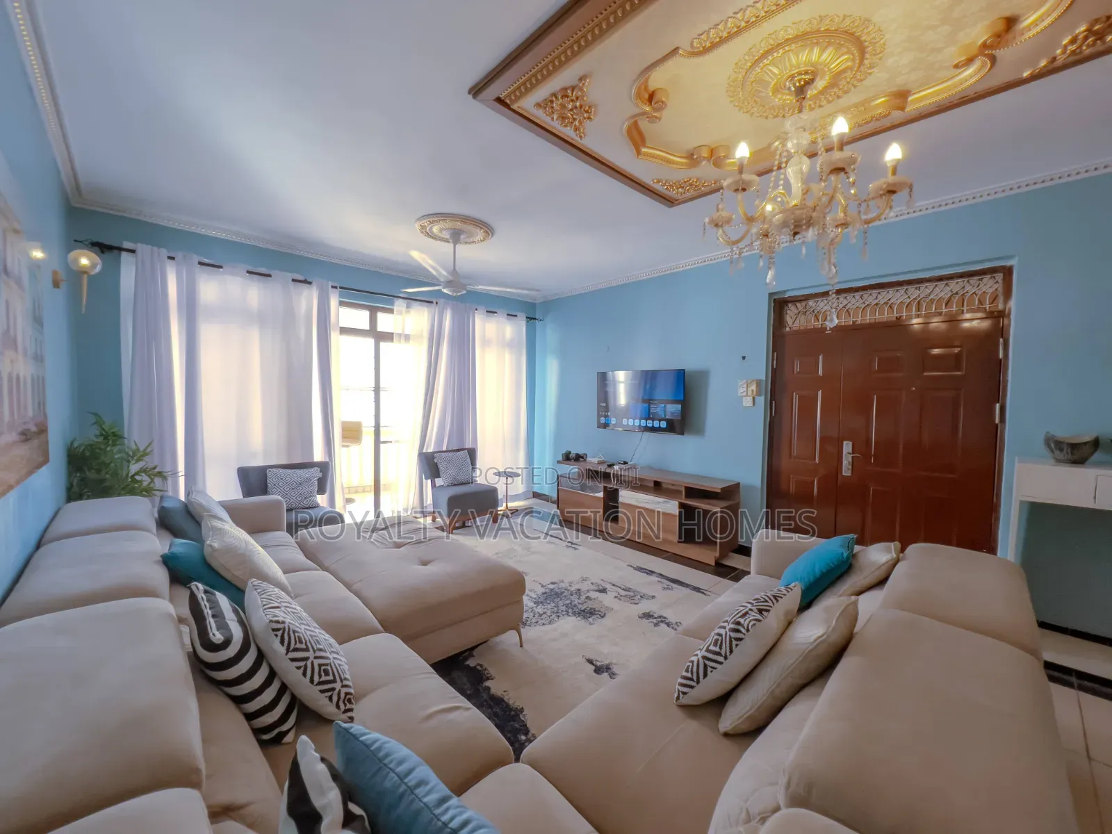 Furnished 3bdrm Apartment in Furaha Apartments, Nyali Mkomani for rent in Nyali Mkomani