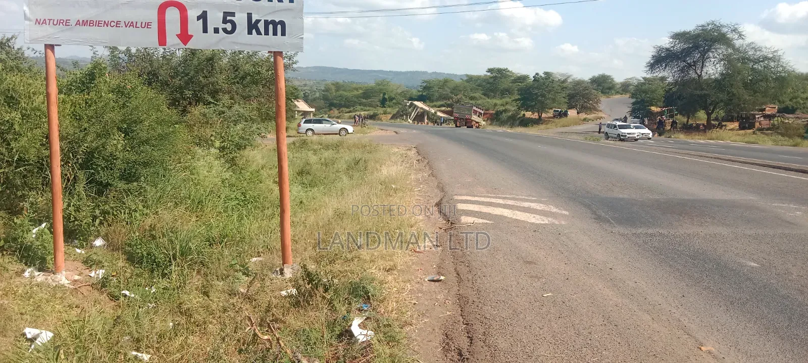 Highway Commercial Land -Distress Sale in Kambiti