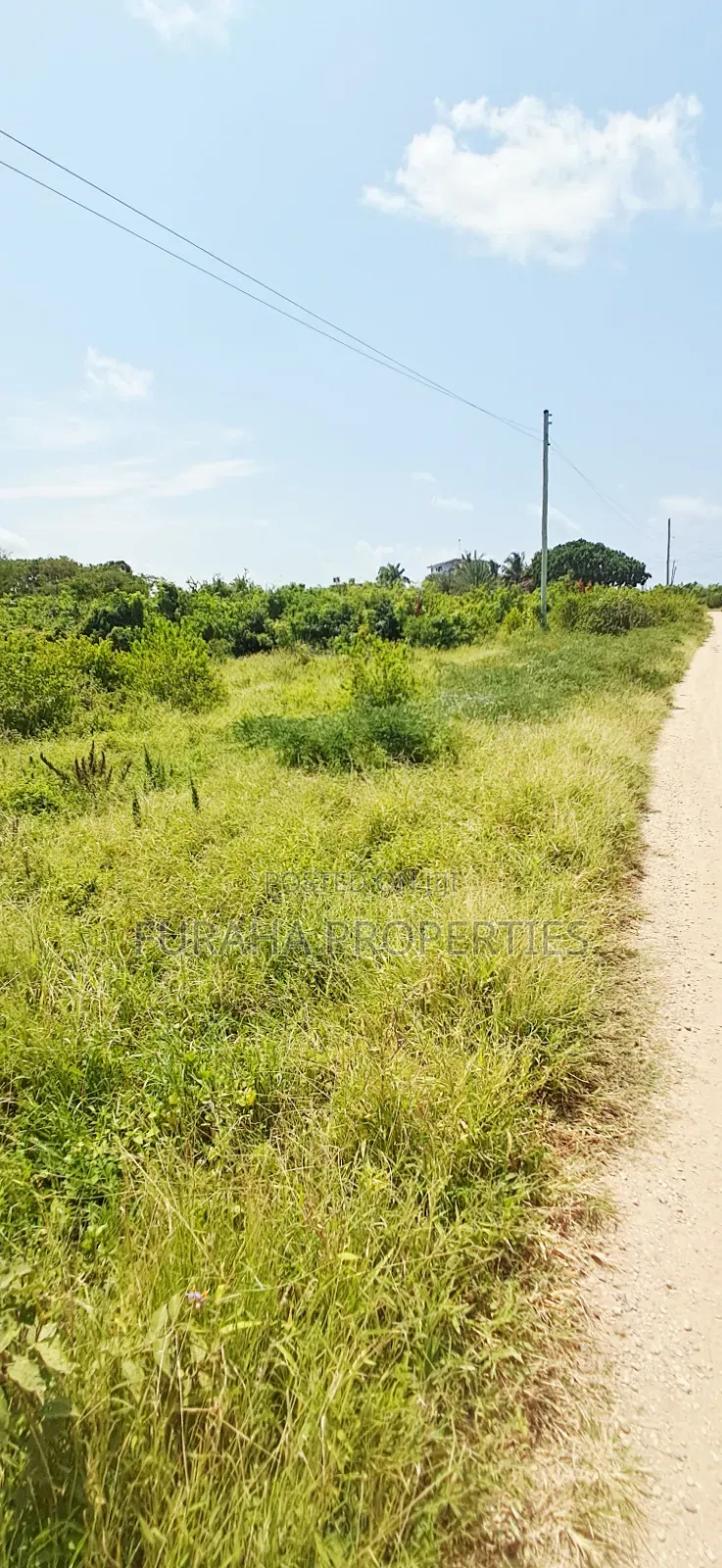 For Sale 2 Acres at the 2nd Raw Beach Shanzu in Shanzu