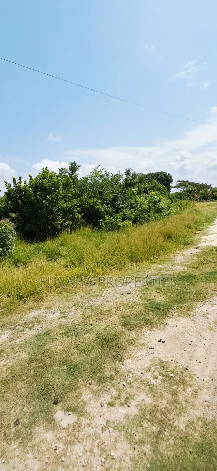 For Sale 2 Acres at the 2nd Raw Beach Shanzu in Shanzu