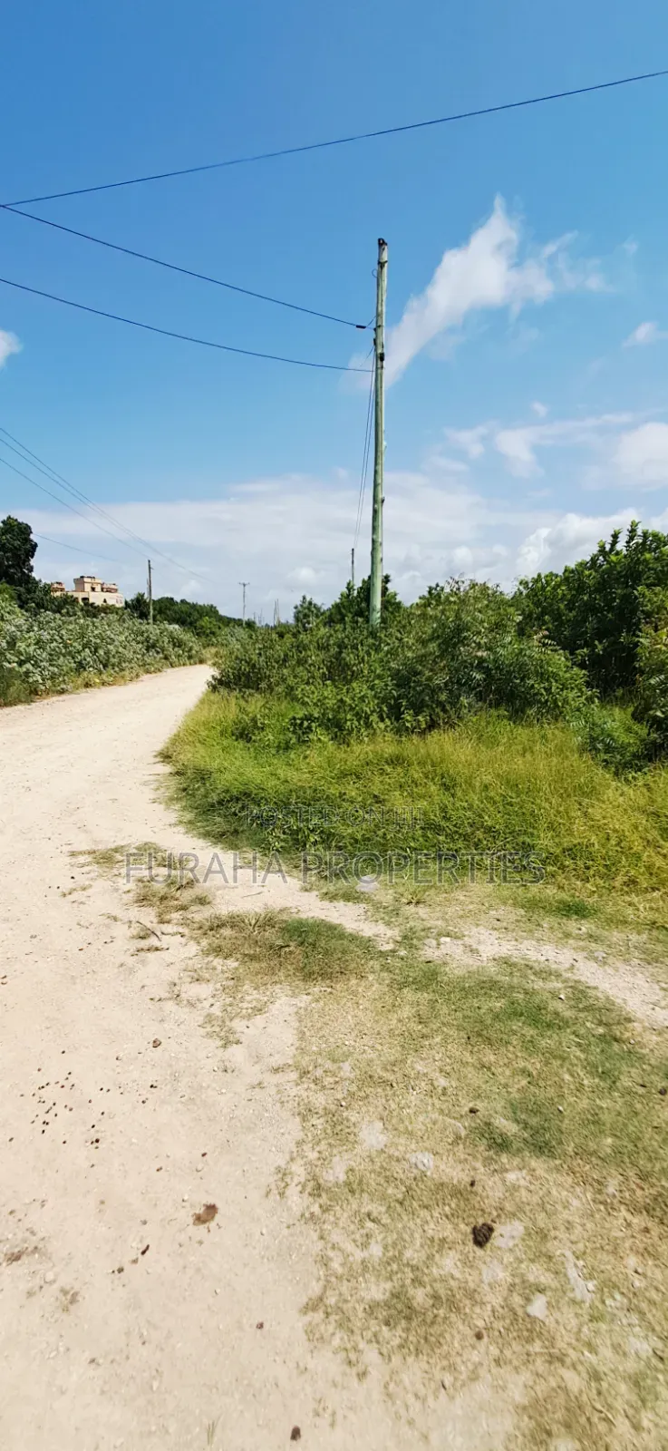 For Sale 2 Acres at the 2nd Raw Beach Shanzu in Shanzu