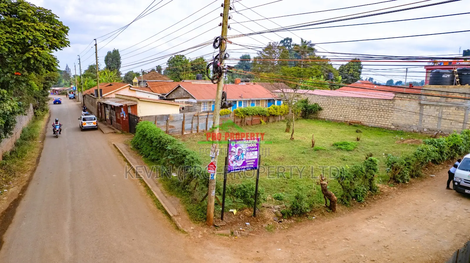 Prime Commercial Plot for Sale Fronting Tarmac in Kinoo,Muthiga in Kikuyu