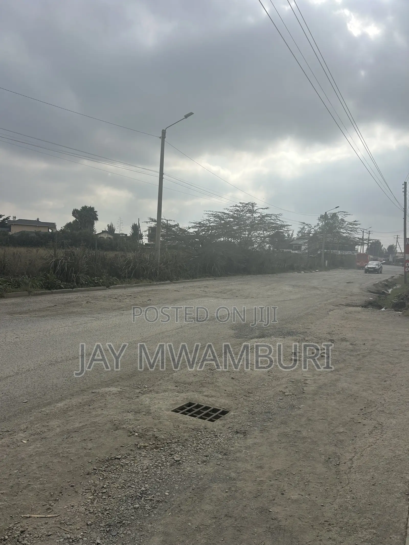 1 Acre Touching Tarmac Katani in Katani