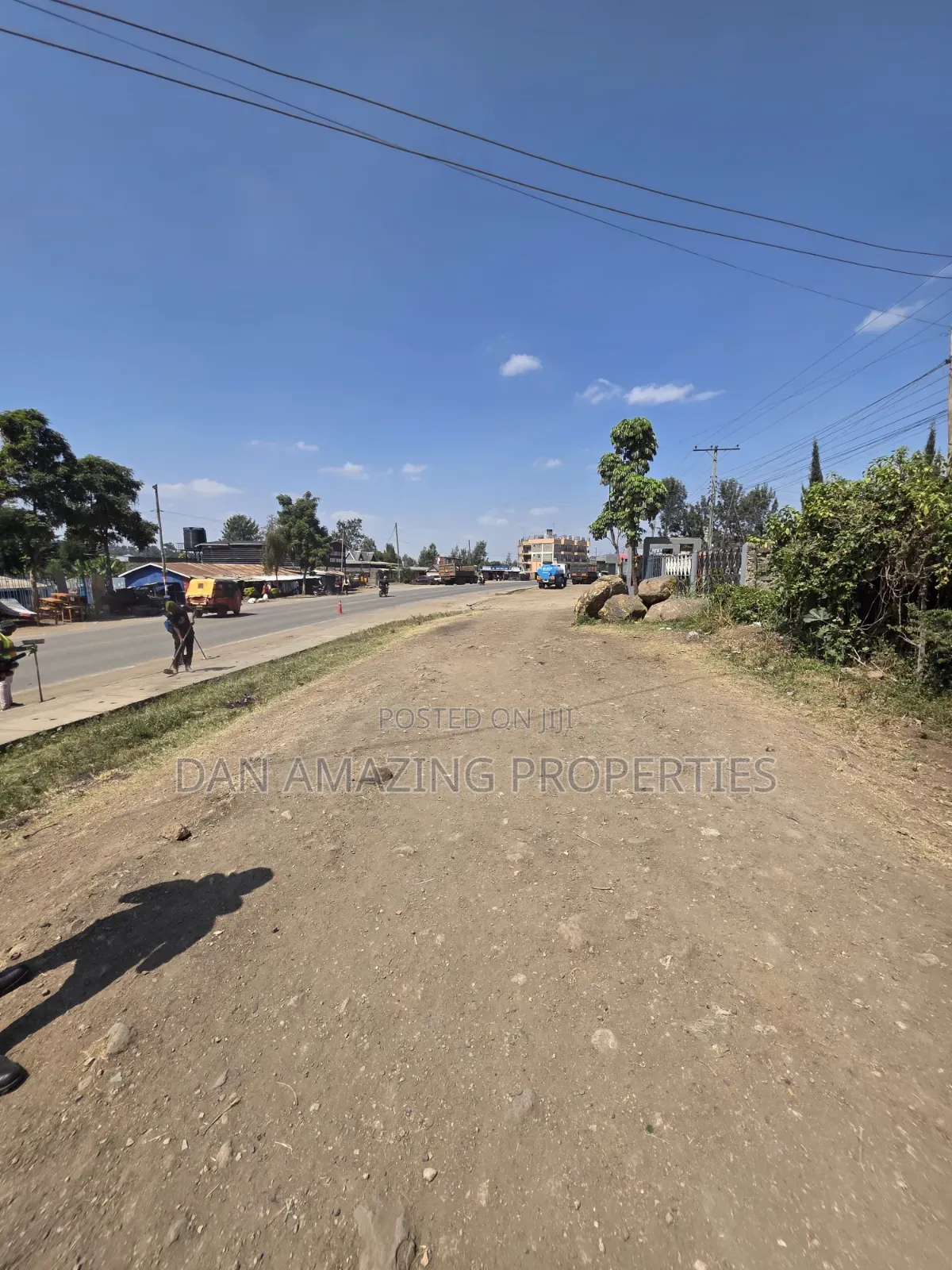 50 by 100 Commercial Plots Kiserian for Sale Touching Tarmac in Kiserian