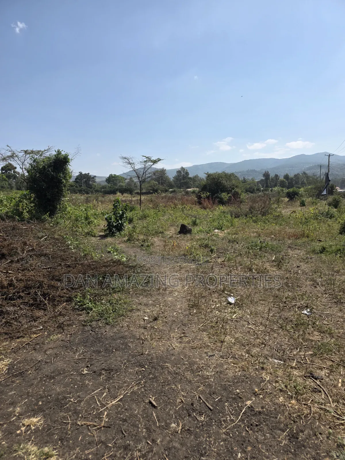 50 by 100 Commercial Plots Kiserian for Sale Touching Tarmac in Kiserian