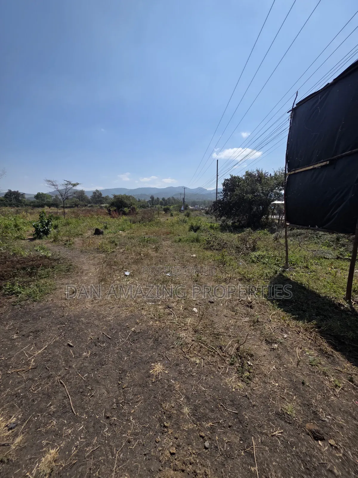 50 by 100 Commercial Plots Kiserian for Sale Touching Tarmac in Kiserian