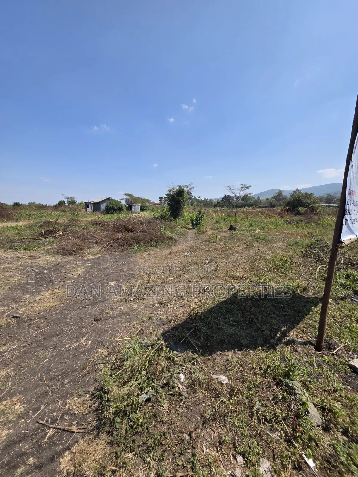 50 by 100 Commercial Plots Kiserian for Sale Touching Tarmac in Kiserian