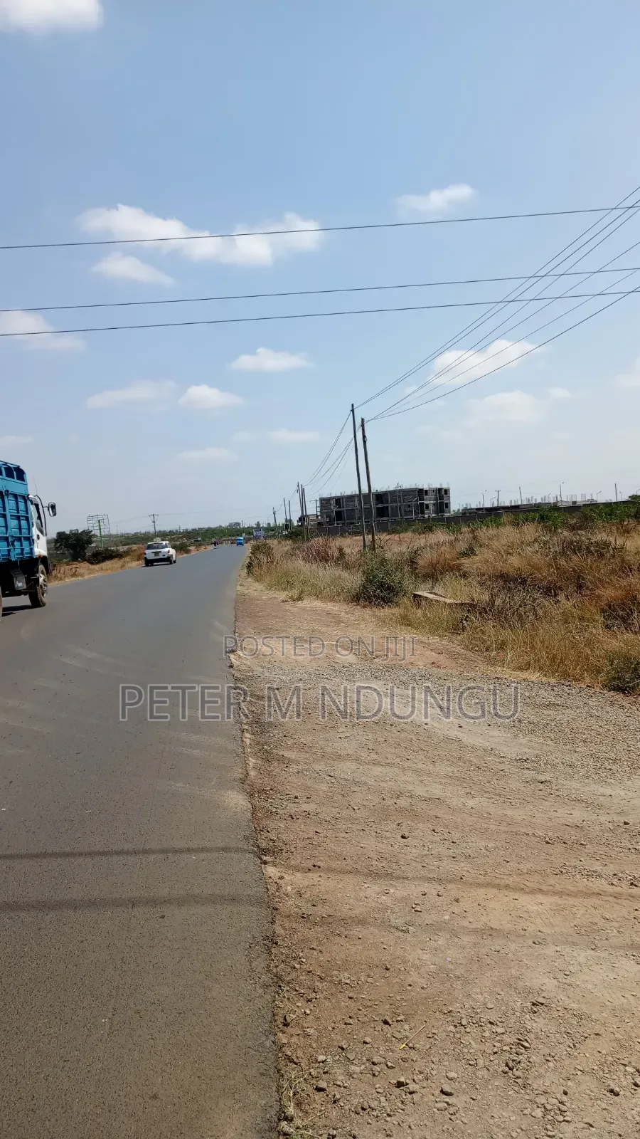 Prime -50*100 Plots Touching Juja- Juja Farm Tarmac Road in Kalimoni