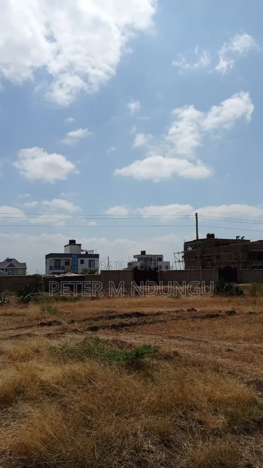 Prime -50*100 Plots Touching Juja- Juja Farm Tarmac Road in Kalimoni