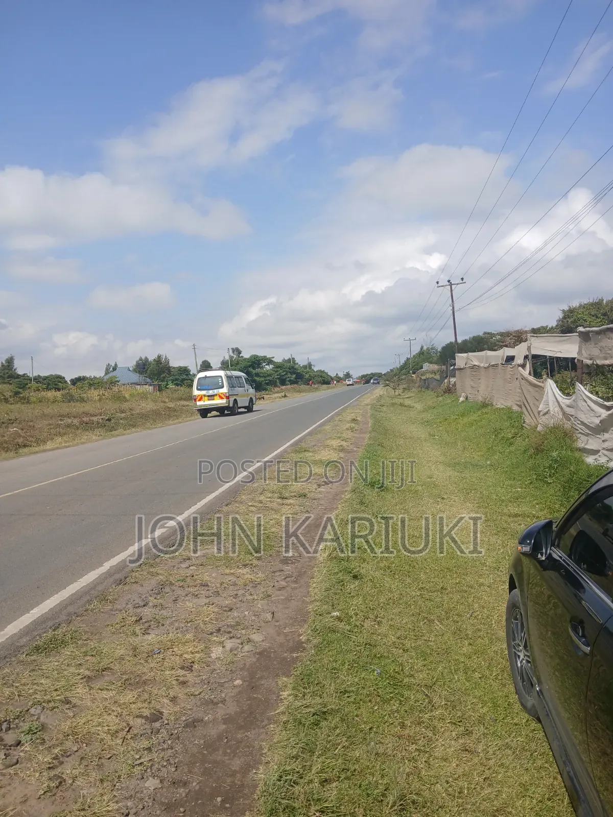 50x100 Plot in Naivasha Nyondia Touching the Tarmac Good for Develop in Karati