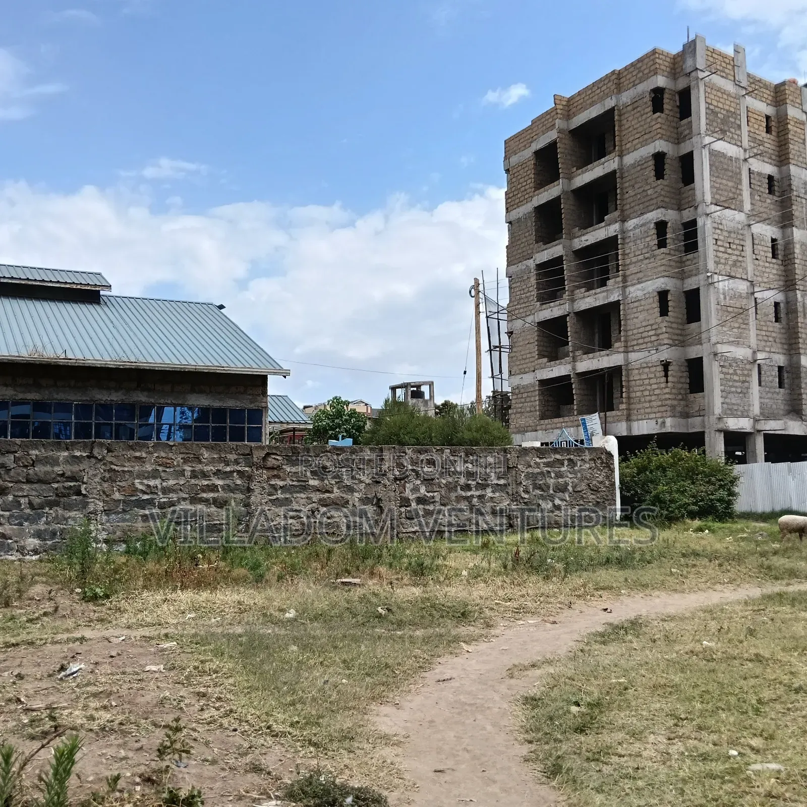 For Sale 50/100 Plot Near Hill Court Hotel Nakuru in Nakuru Town East