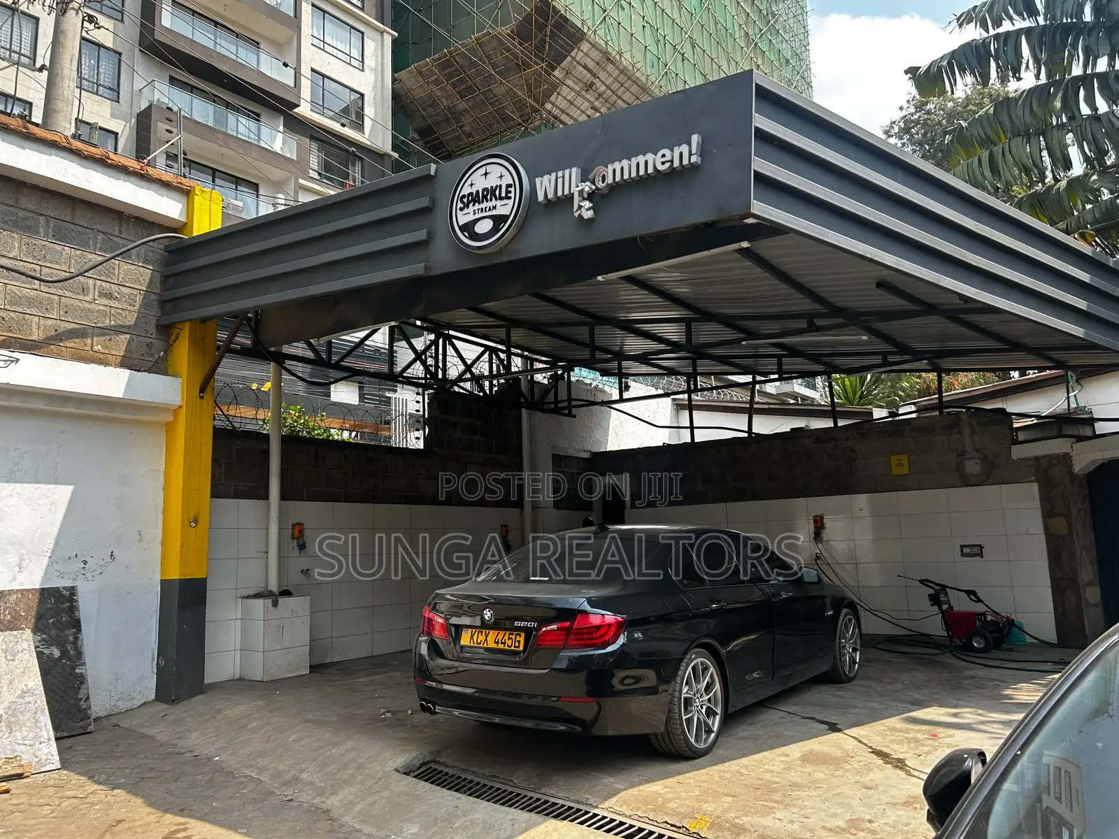 Car Wash Space for Lease in Kilimani in Hurlingham