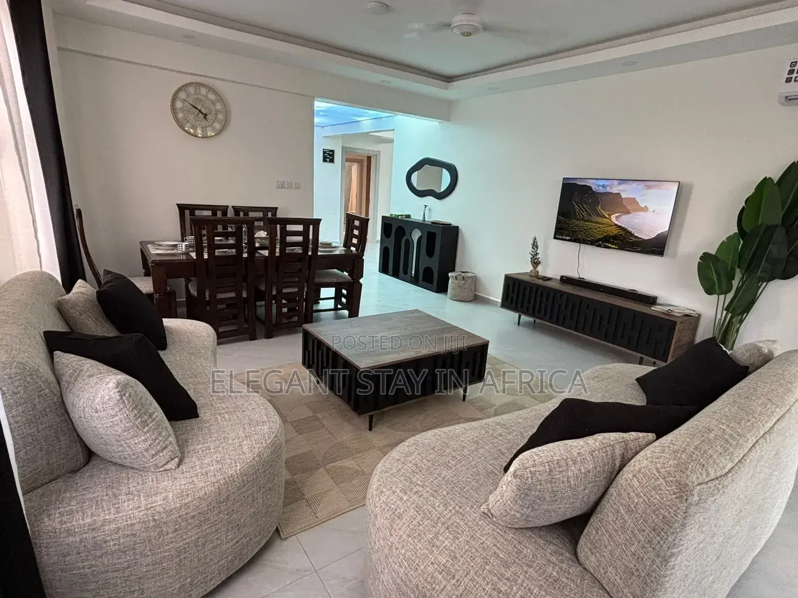 Elegant 2bdrm With Sea View in Nyali at Per Day in Nyali Mkomani