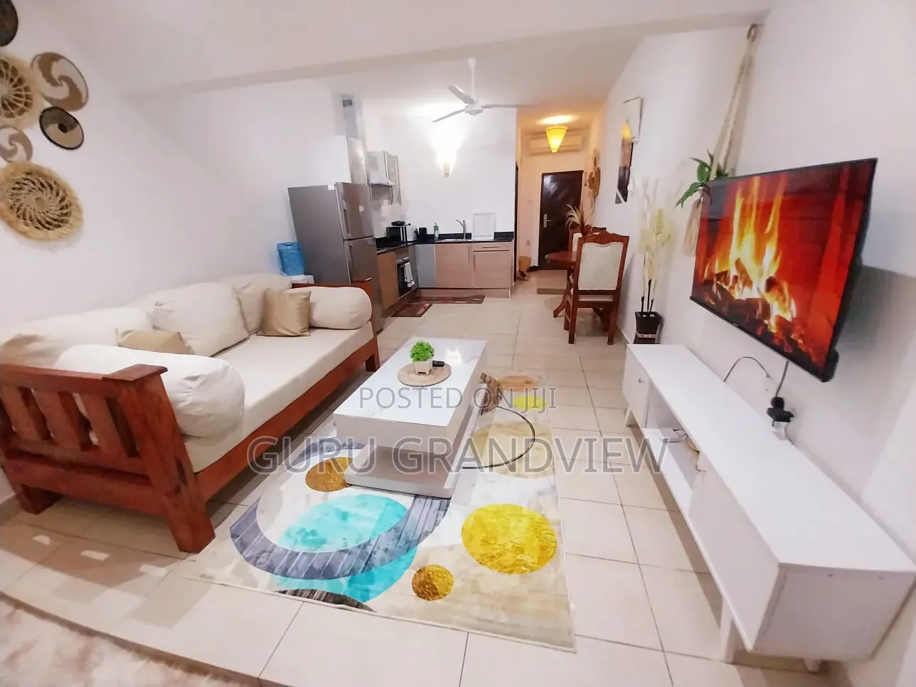 Beachfront Diani Studio in Diani