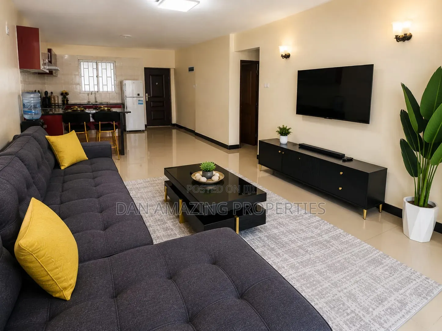 Furnished 3bdrm Apartment in Kilimani, Hurlingham for rent in Hurlingham