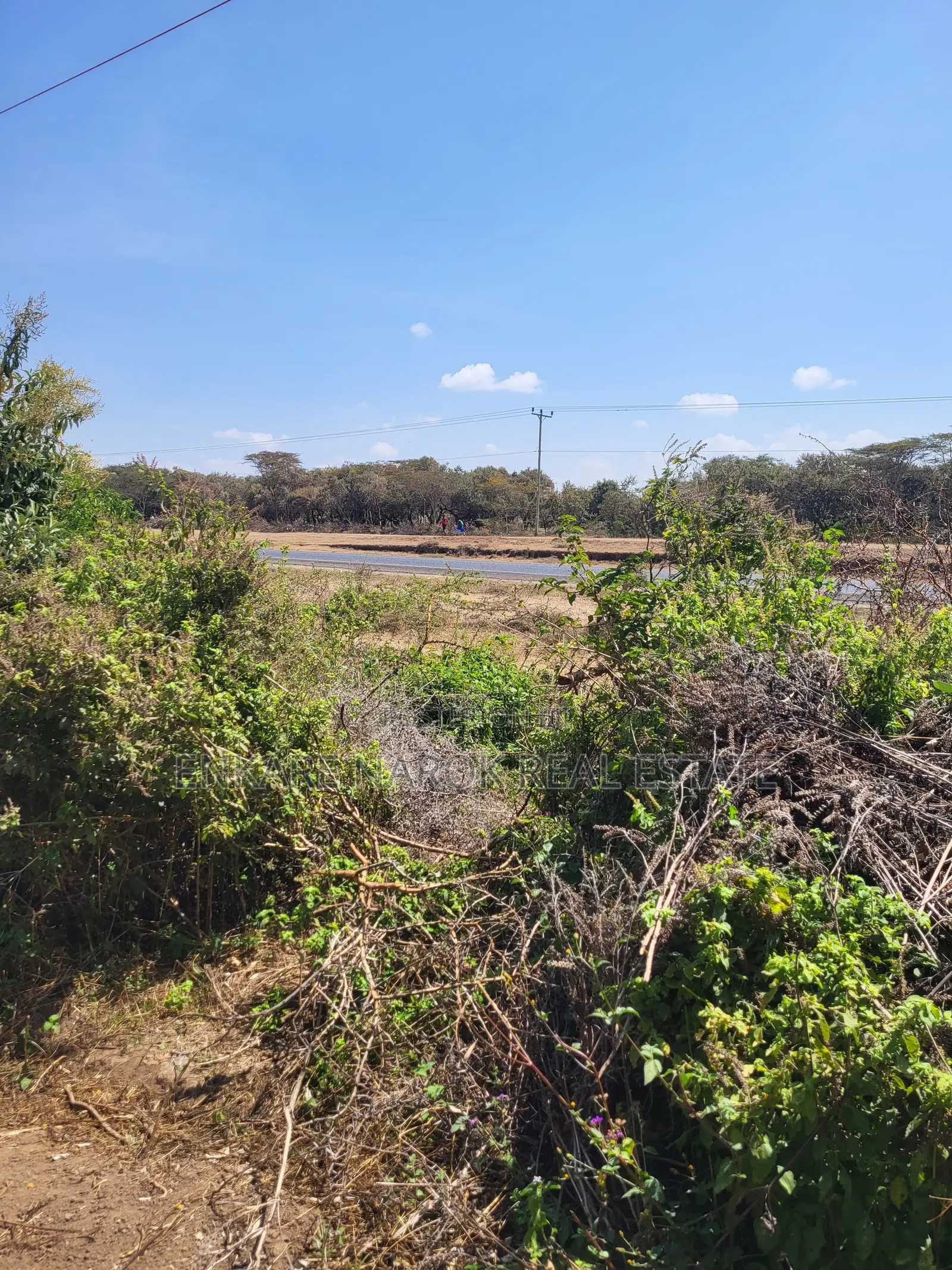 Road-Front 50×100 Plot for Sale Near Duka Moja on Narok–Bomet Rd — 2M in Narok Town