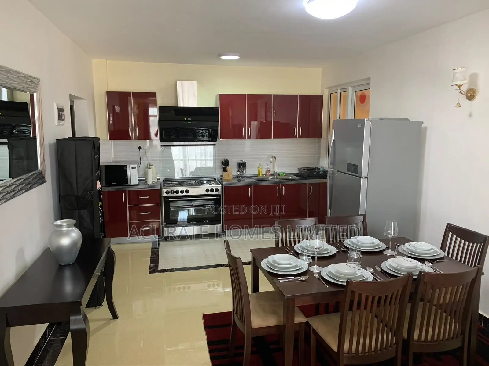 Furnished 3bdrm Apartment in Hurlingham for rent in Hurlingham