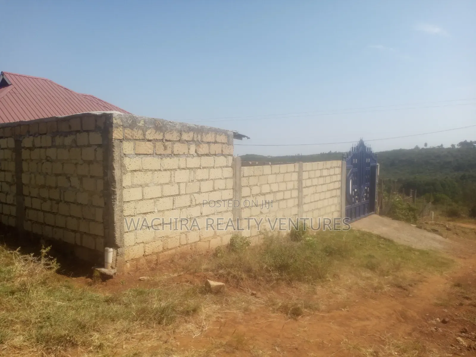 50×100 Prime Plot for Sale – 3 Bedroom House Included – KSh 4M in Nachu