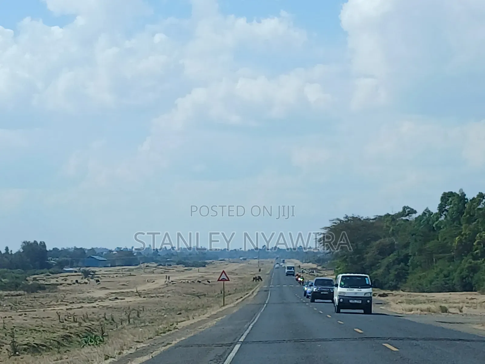 3 Acreas Touching Nanyuki Nyeri Highway in Nanyuki
