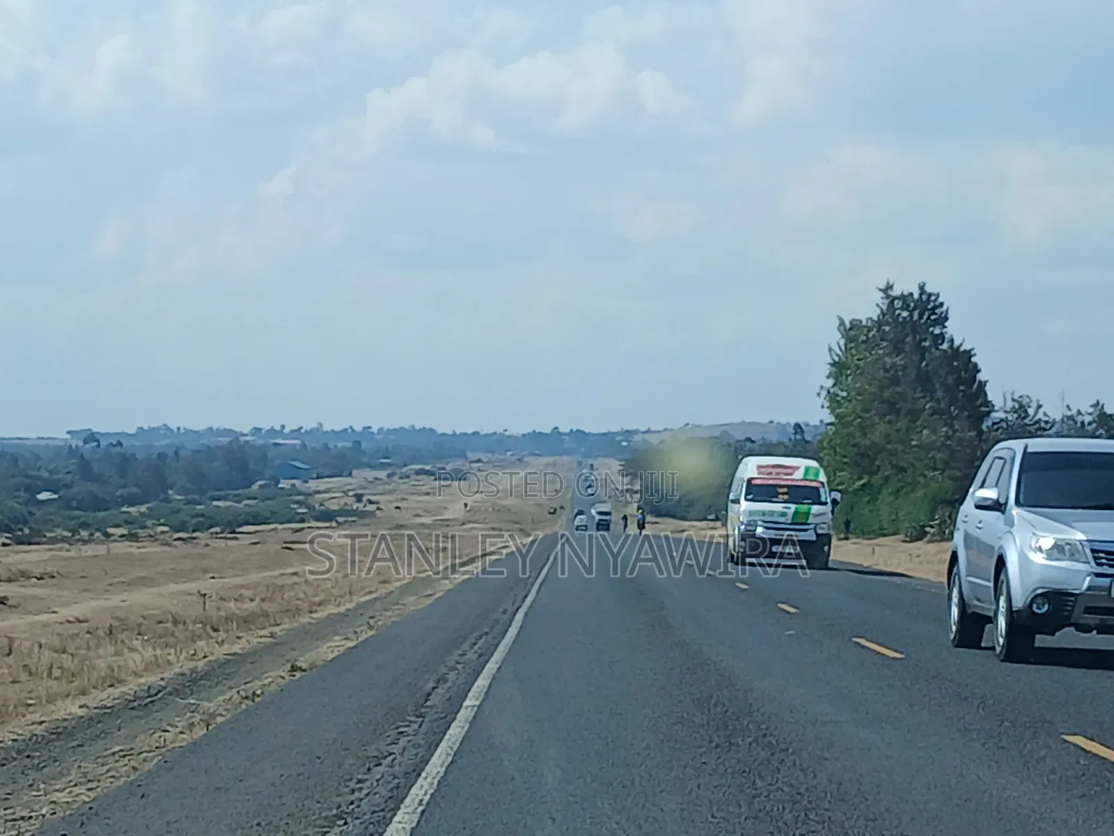 3 Acreas Touching Nanyuki Nyeri Highway in Nanyuki