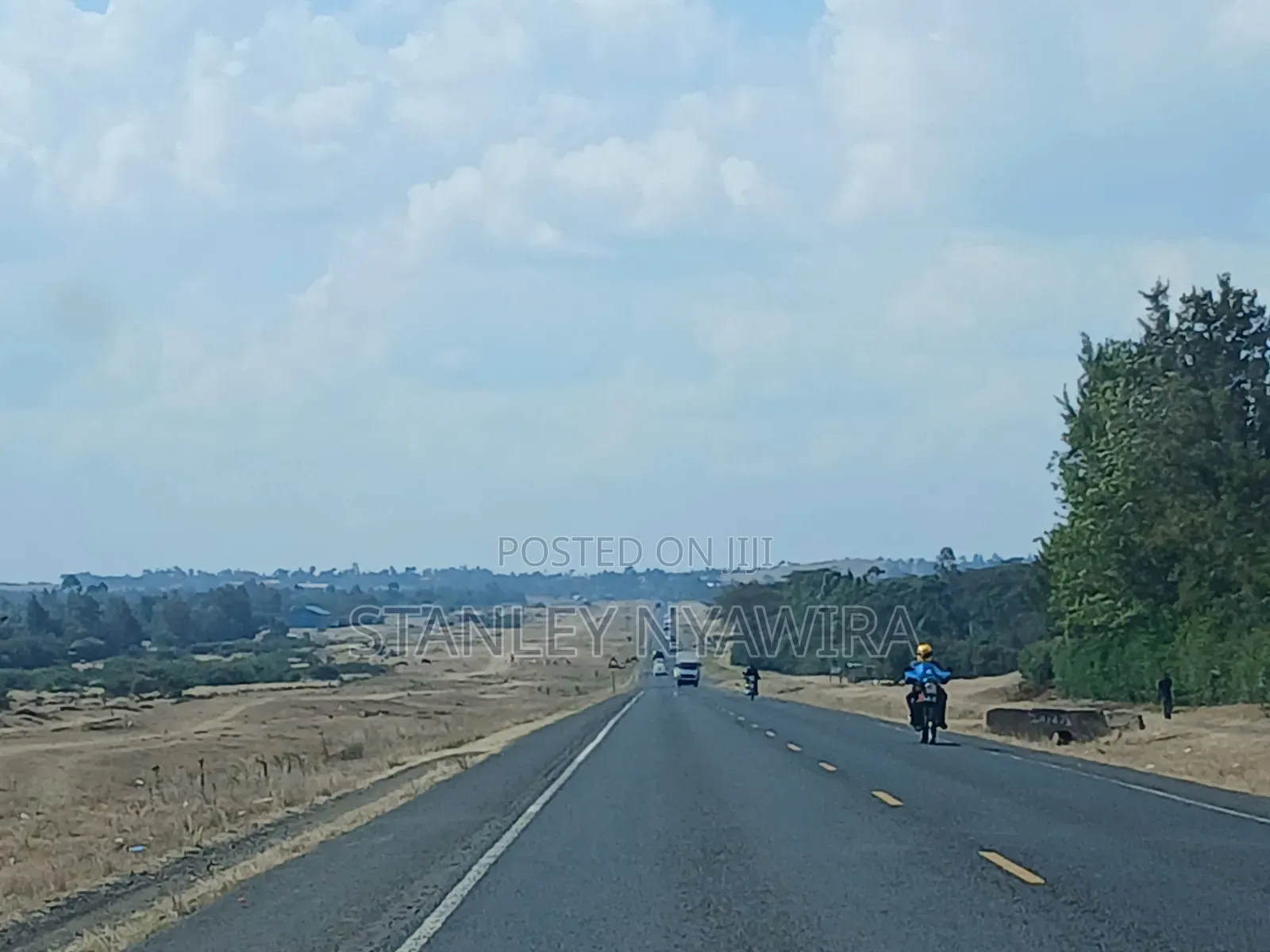3 Acreas Touching Nanyuki Nyeri Highway in Nanyuki