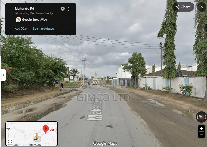 Land for Sale in Makande in Shimanzi