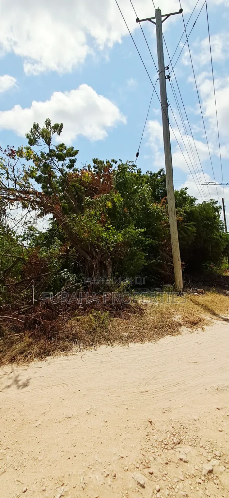 For Sale 3.2 Acres Prime 2nd Raw Land Diani in Diani