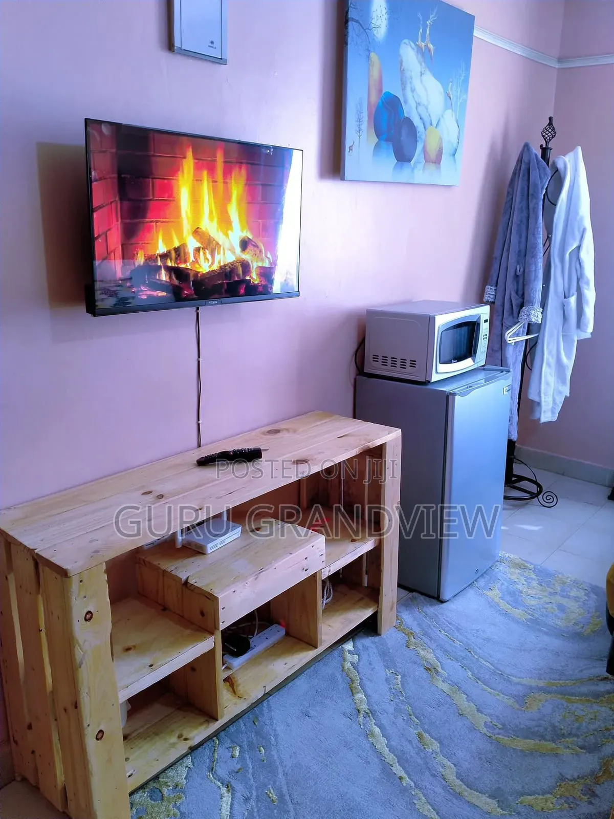 Studio Airbnb Opposite Garden City at Astrol Petrol Station in Roysambu