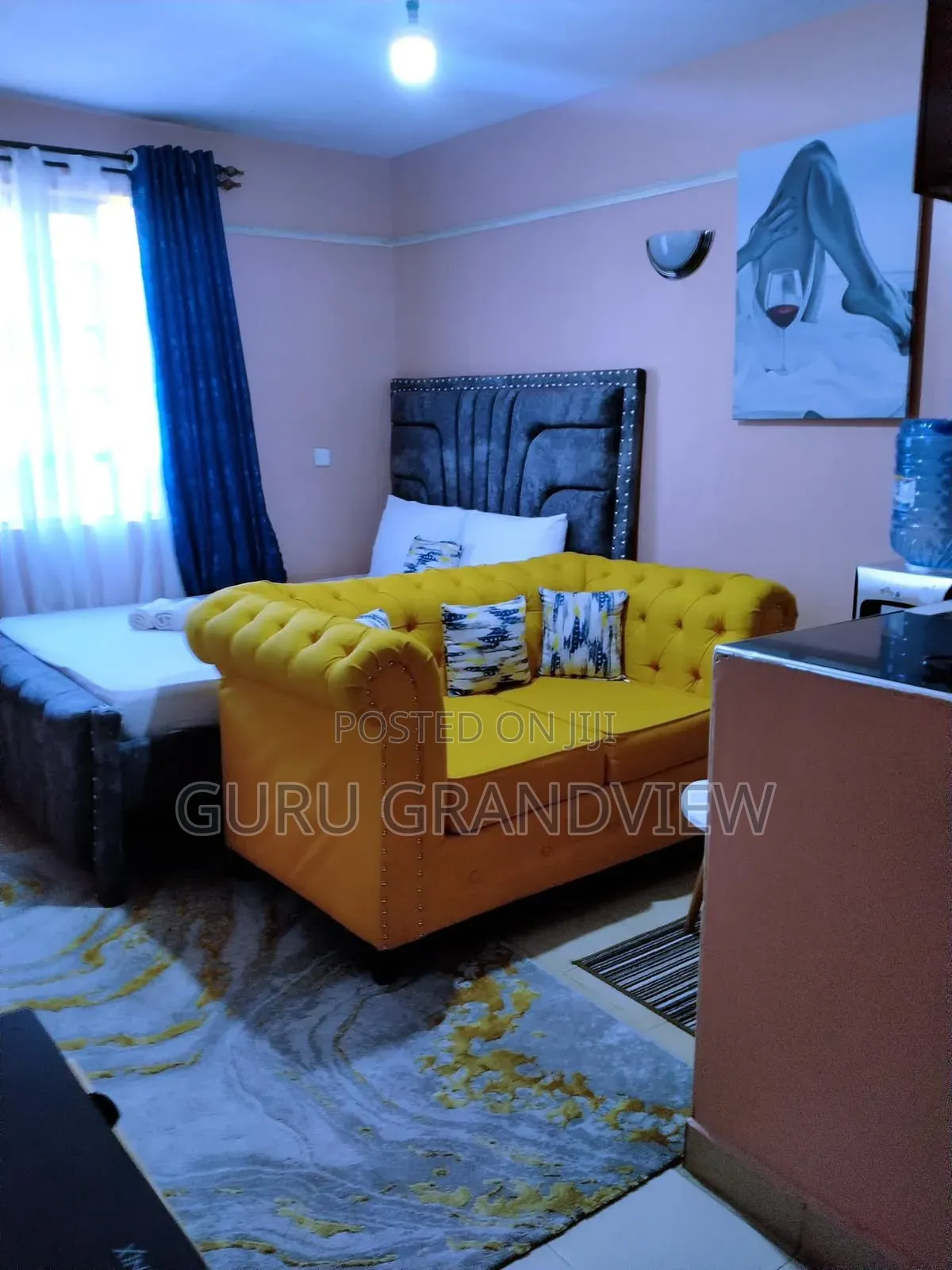 Studio Airbnb Opposite Garden City at Astrol Petrol Station in Roysambu