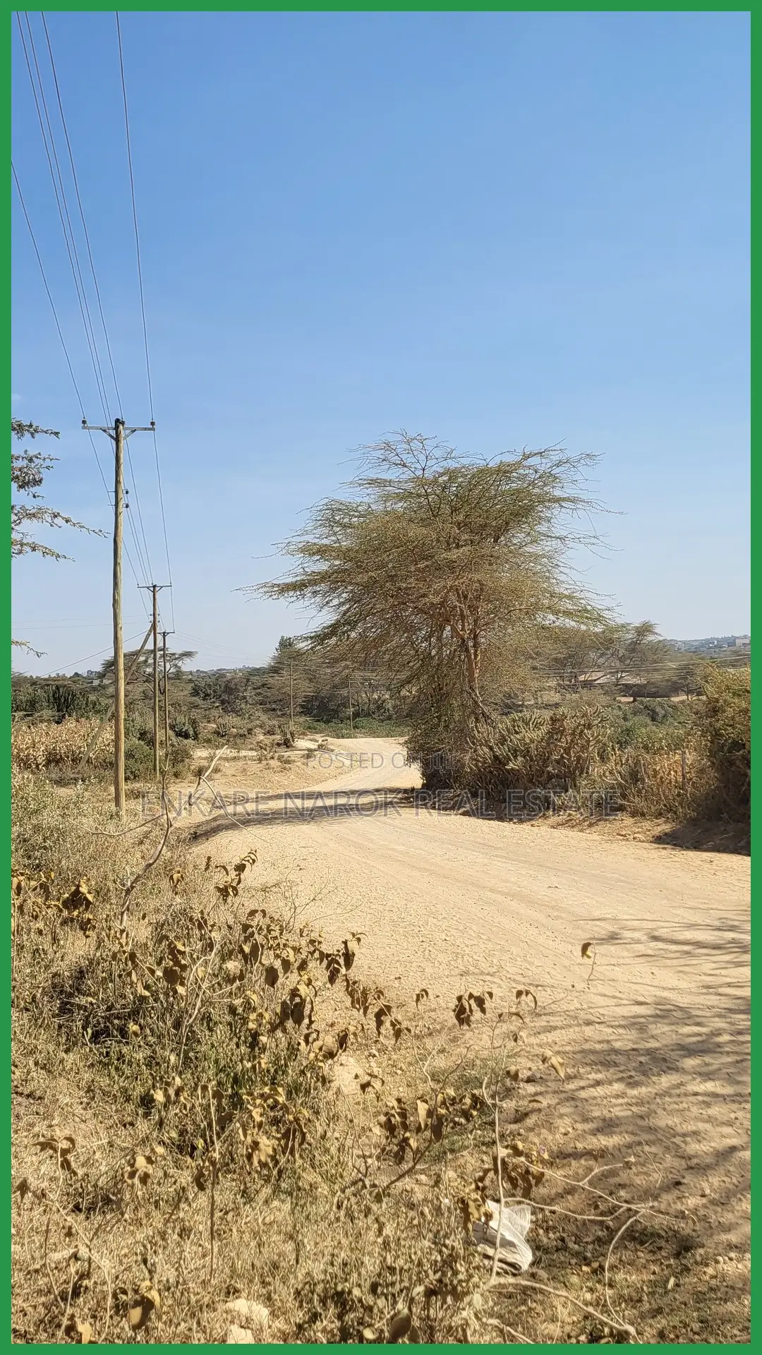 50×100 Roadfront Commercial Plot for Sale in Narok, Pulung'A in Narok Town