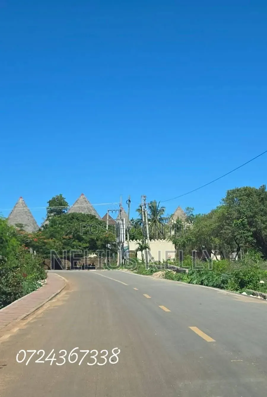 Diani, Galu Near Neptune Beach Resort 1/8 Acre Plots in Kilifi North