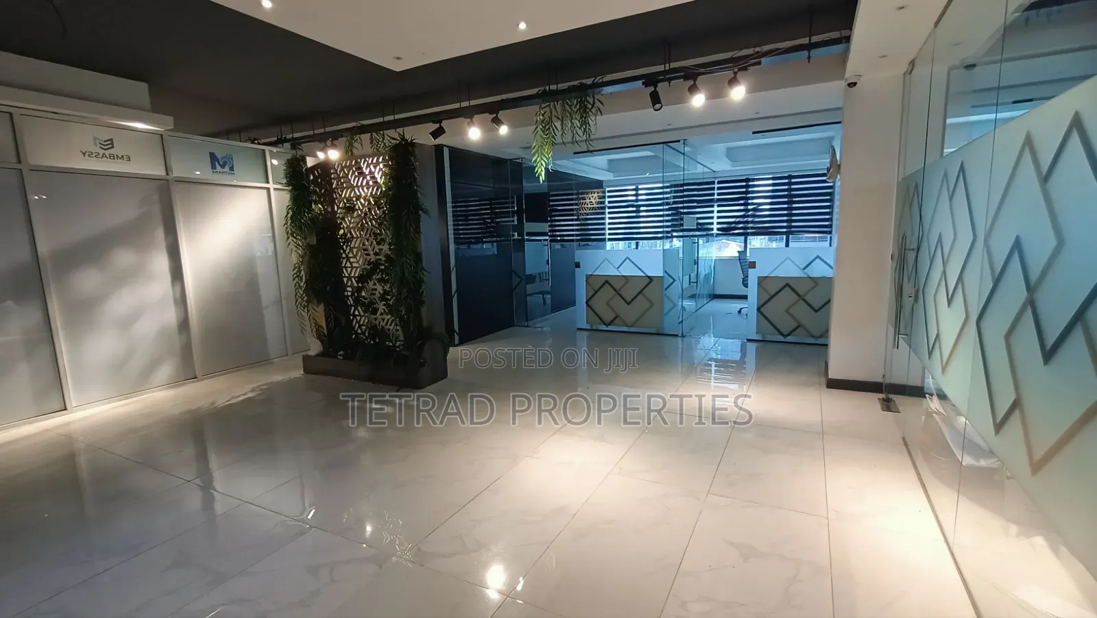 2250 SQFT Partitioned Office in Westlands Near GTC in Raphta Road Area