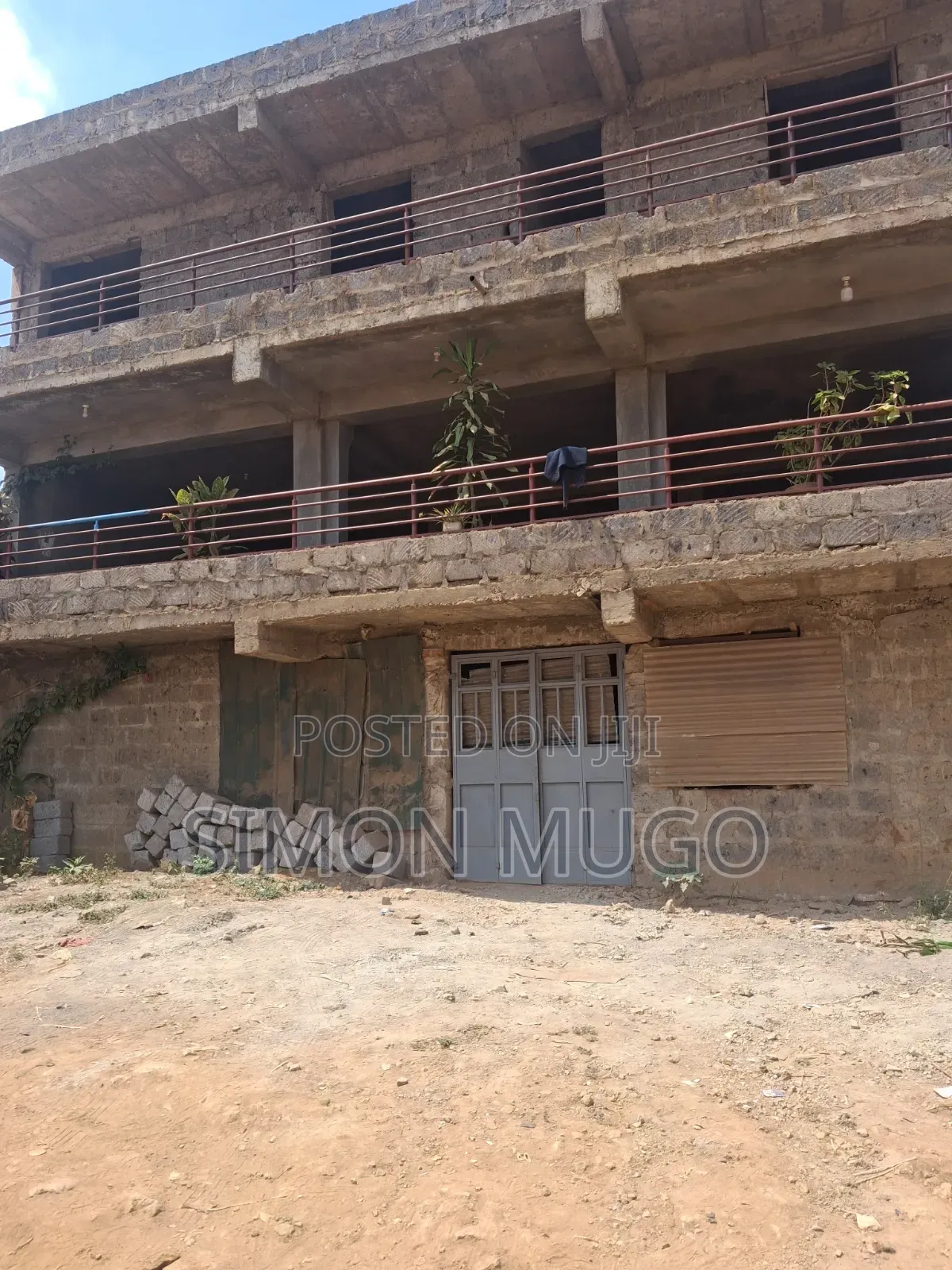 Incomplete Bar and Restaurant With 21 Rooms to Let Behind SNL in Roysambu