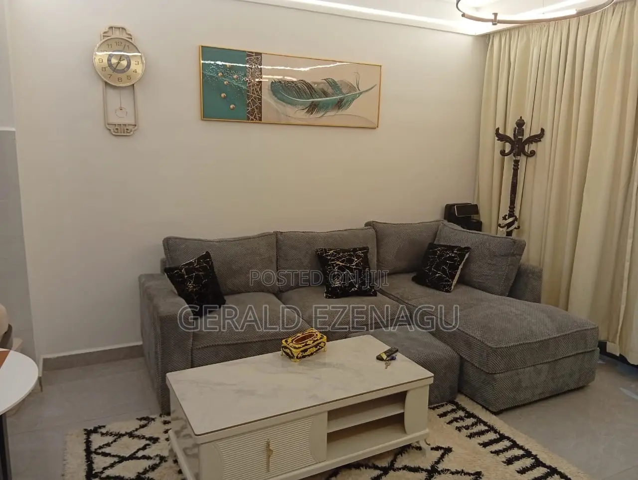 Furnished 1bdrm Apartment in Kilimani for rent in Kilimani