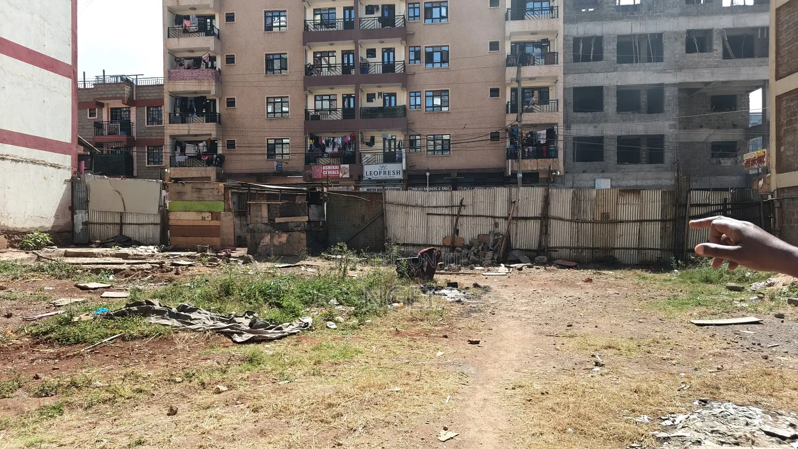 Two Commercial Plots for Sale in Roysambu