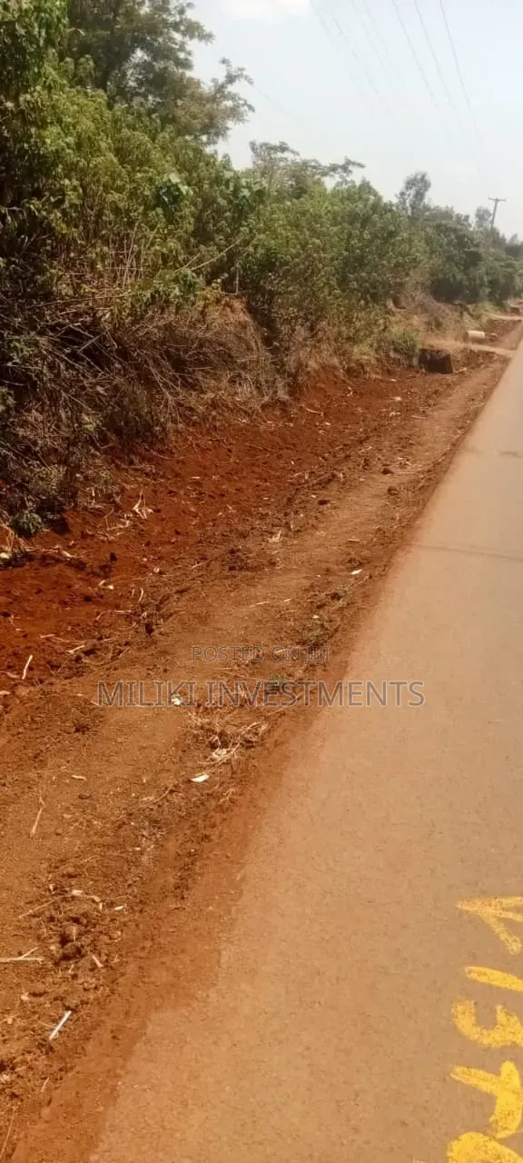 50 by 100 Ft Commercial Plot on Sale at Gatundu Mutomo in Kiganjo