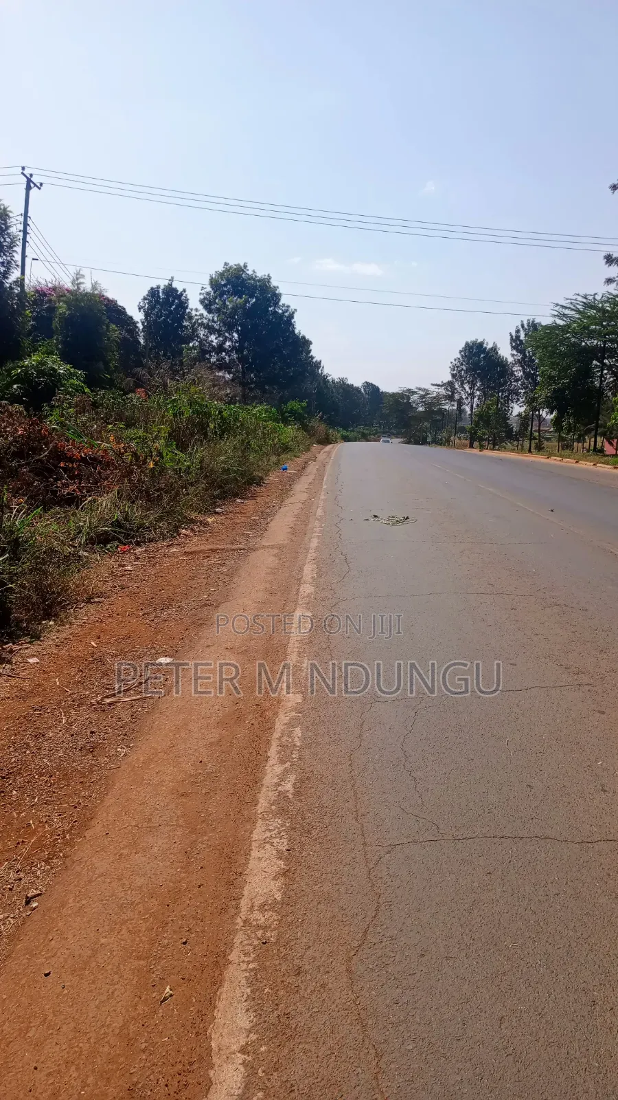 Kamiti Road- Prime 1/4 Acre Touching Kamiti Road Opposite Wood Creek in Maziwa