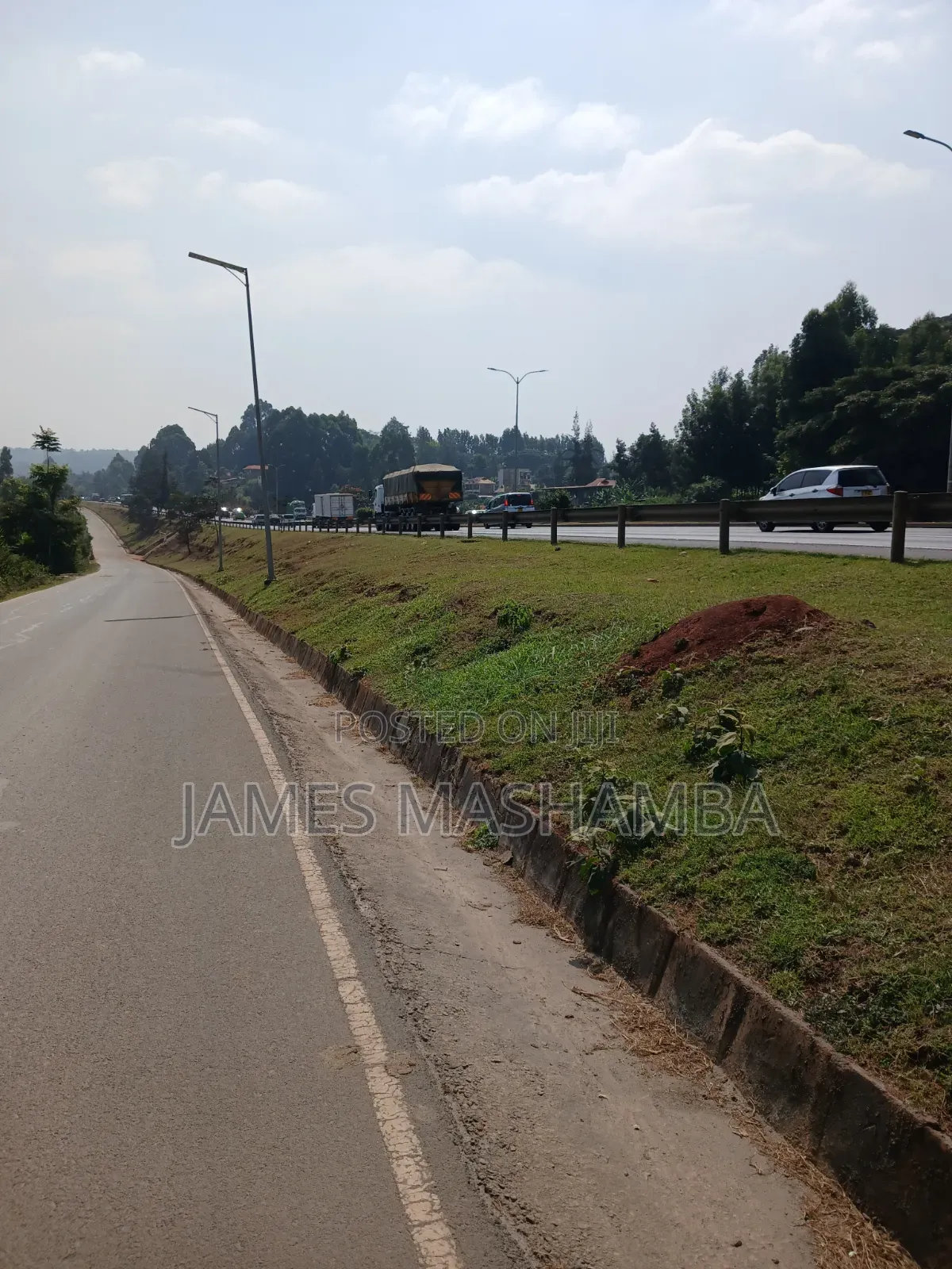 Prime Plot 50 by 100ft Touching the Southern Bypass in Mutuini