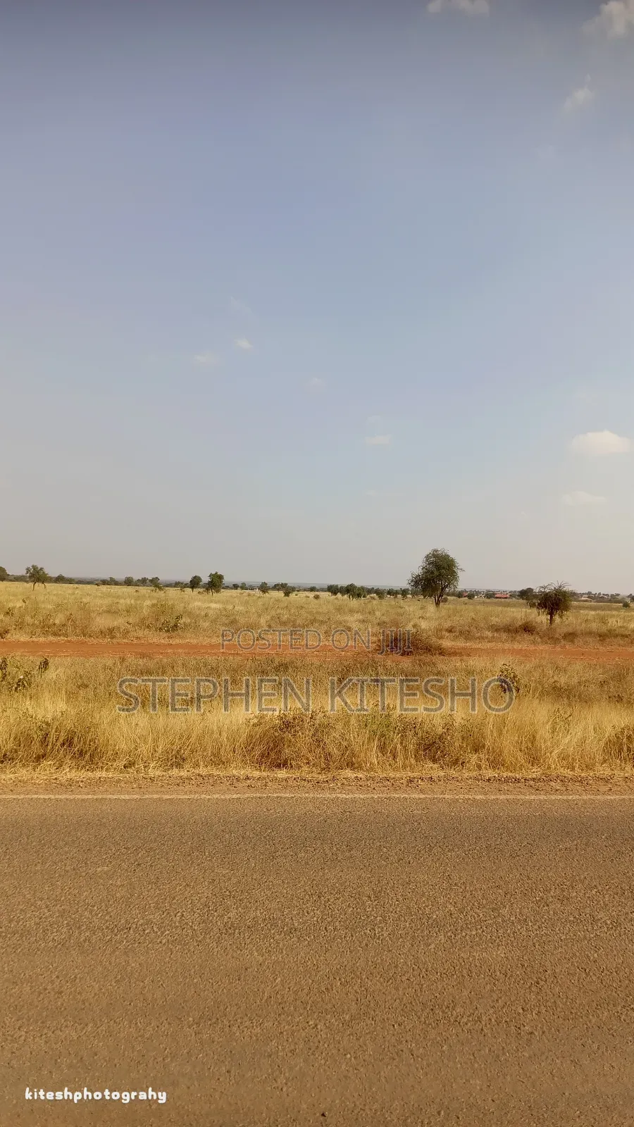 40acres for Along Cimba Cement Tarmac Road Imbrrikani Loitoktok in Kimana