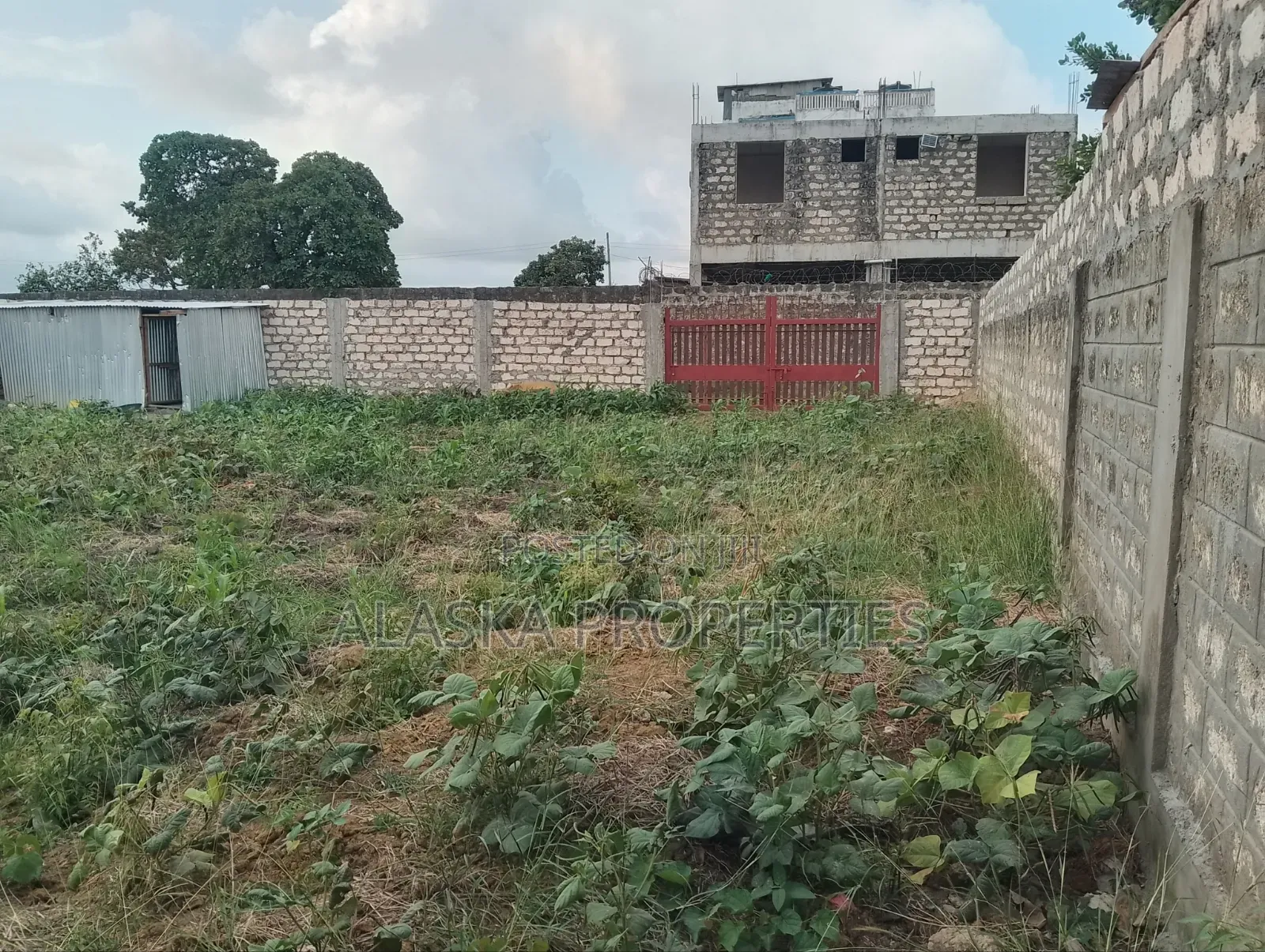 50by100 Plot 4 Sale in Bamburi Seven Star in Utange