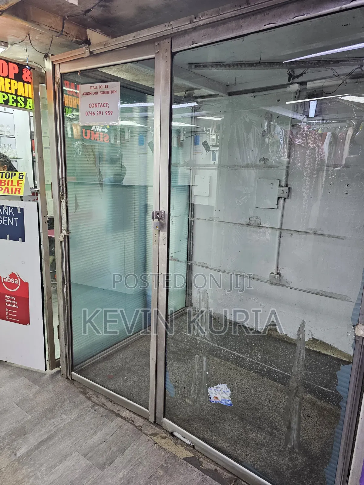 Stalls to Let in Nairobi Central
