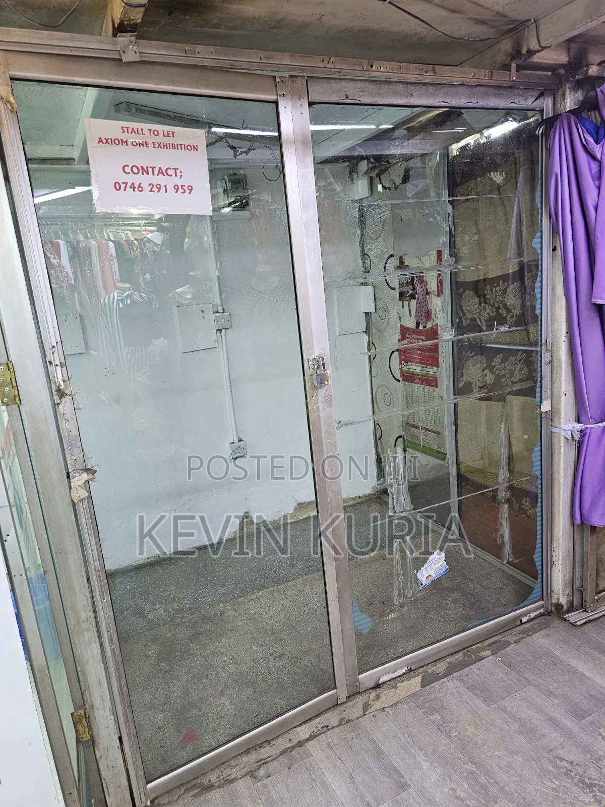 Stalls to Let in Nairobi Central