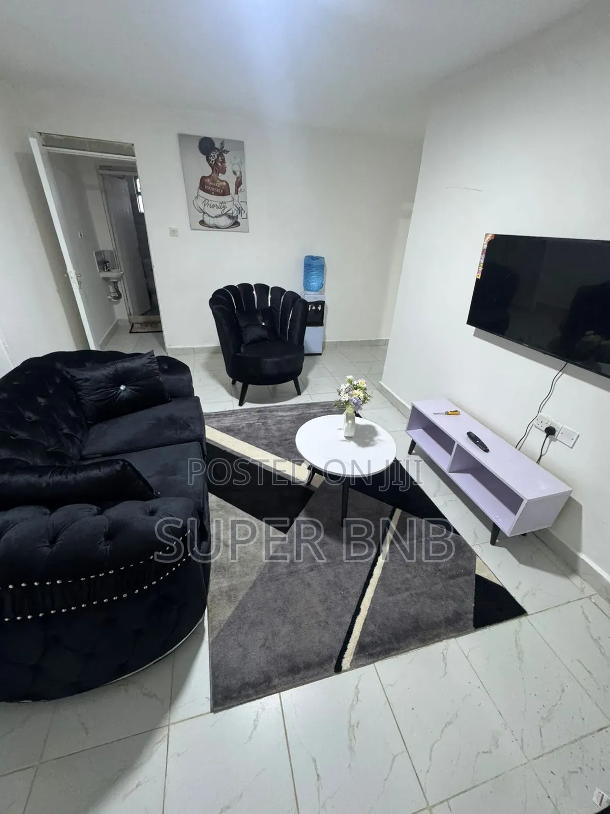 Airbnb Juja Studio Apartments Unaitas Building Next to Main Gate in Gate B